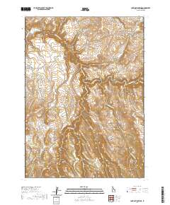Combination Ridge 2020 topographic map thumbnail