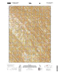 Commissary Ridge 2020 topographic map thumbnail