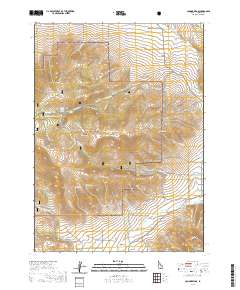 Connor Ridge 2020 topographic map thumbnail