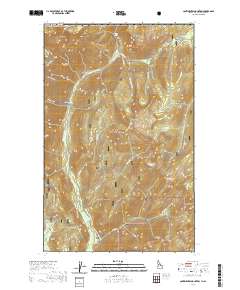 Continental Mountain 2020 topographic map thumbnail