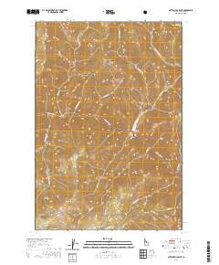 Cottontail Point 2020 topographic map thumbnail