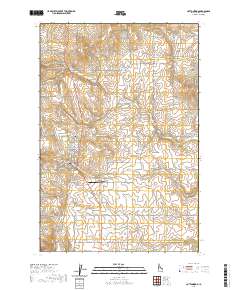 Cottonwood 2020 topographic map thumbnail