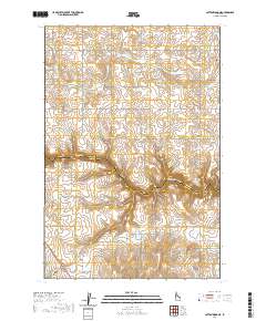 Cottonwood NE 2020 topographic map thumbnail
