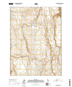 Cowan Reservoir 2020 topographic map thumbnail