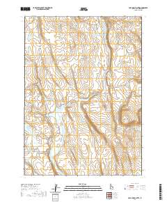 Crab Spring Butte 2020 topographic map thumbnail