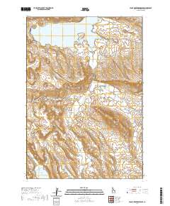 Crane Creek Reservoir 2020 topographic map thumbnail
