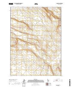 Crows Nest 2020 topographic map thumbnail