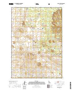 Crystal Butte 2020 topographic map thumbnail