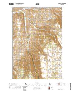 Culdesac South 2020 topographic map thumbnail