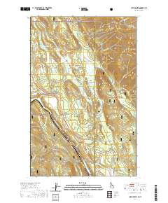 Curley Creek 2020 topographic map thumbnail