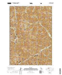 Custer 2020 topographic map thumbnail
