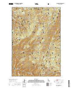 Dairy Mountain 2020 topographic map thumbnail