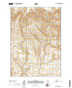 Dempsey Meadows 2020 topographic map thumbnail