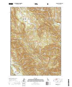 Diamond Flat 2020 topographic map thumbnail