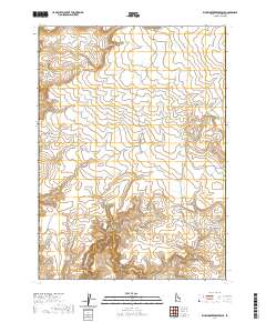 Dickshooter Reservoir 2020 topographic map thumbnail