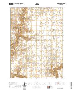 Dickshooter Ridge 2020 topographic map thumbnail