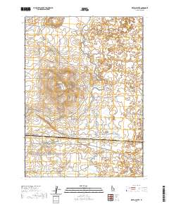Dietrich Butte 2020 topographic map thumbnail