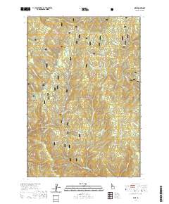 Dixie 2020 topographic map thumbnail