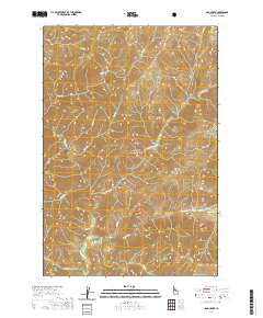 Dog Creek 2020 topographic map thumbnail