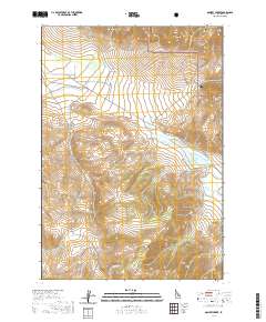 Donkey Creek 2020 topographic map thumbnail