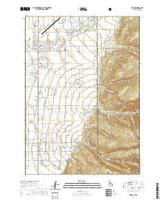 Driggs 2020 topographic map thumbnail