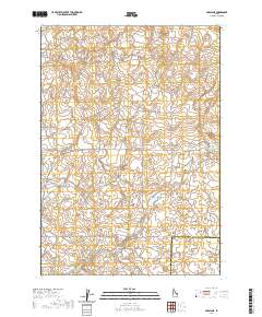 Dubois NE 2020 topographic map thumbnail