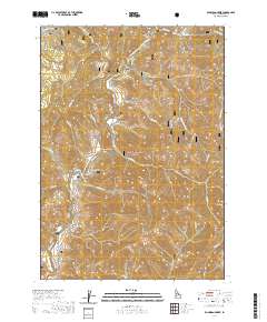 Dunnigan Creek 2020 topographic map thumbnail