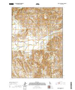 East of Cambridge 2020 topographic map thumbnail