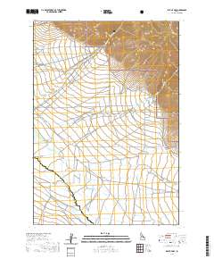 East of May 2020 topographic map thumbnail
