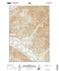 East of Salmon 2020 topographic map thumbnail