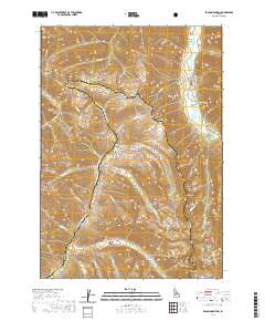 Edaho Mountain 2020 topographic map thumbnail