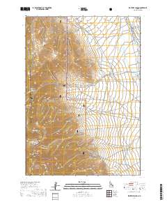Eightmile Canyon 2020 topographic map thumbnail