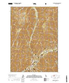 Eightmile Mountain 2020 topographic map thumbnail