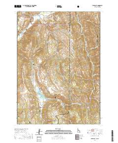 Elk Valley 2020 topographic map thumbnail