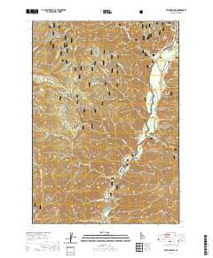 Featherville 2020 topographic map thumbnail