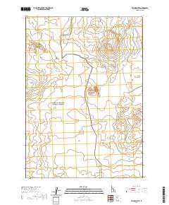 Fingers Butte 2020 topographic map thumbnail