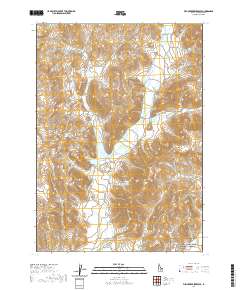 Fish Creek Reservoir 2020 topographic map thumbnail