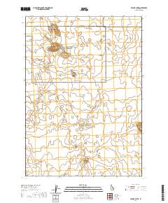 Fissure Butte 2020 topographic map thumbnail