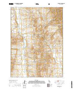 Flatiron Hill 2020 topographic map thumbnail
