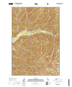 Freeman Peak 2020 topographic map thumbnail