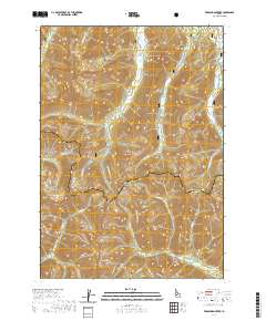 Frenchman Creek 2020 topographic map thumbnail