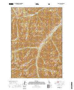 Galena Peak 2020 topographic map thumbnail