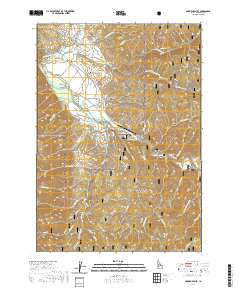 Garden Valley 2020 topographic map thumbnail