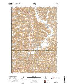 Genesee 2020 topographic map thumbnail