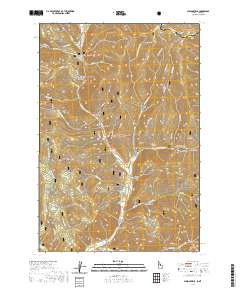 Gibbonsville 2020 topographic map thumbnail
