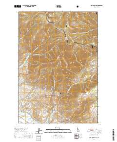 Goat Mountain 2020 topographic map thumbnail