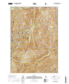 Gold Fork Rock 2020 topographic map thumbnail