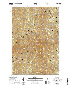 Golden 2020 topographic map thumbnail