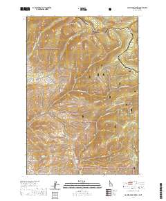 Goldstone Mountain 2020 topographic map thumbnail