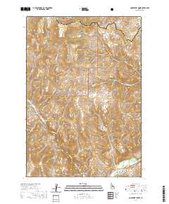 Gooseberry Creek 2020 topographic map thumbnail